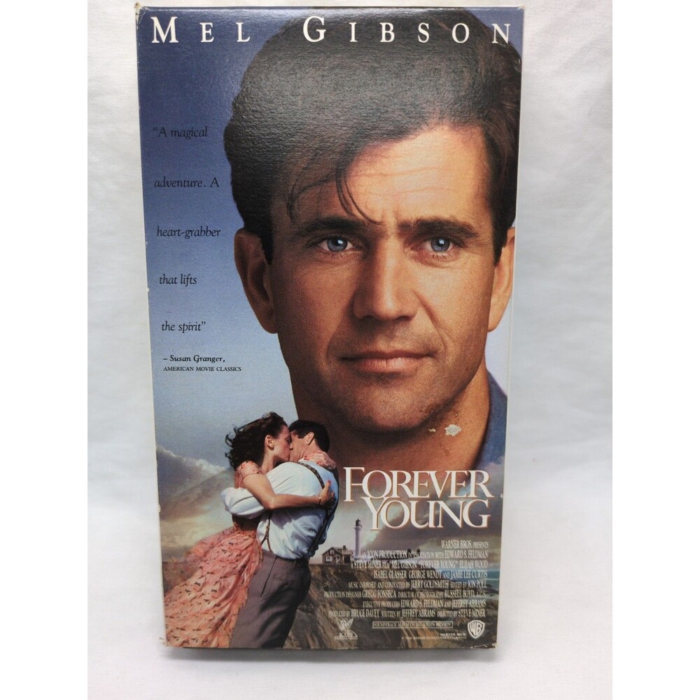 Mel Gibson Forever Young VHS Tape